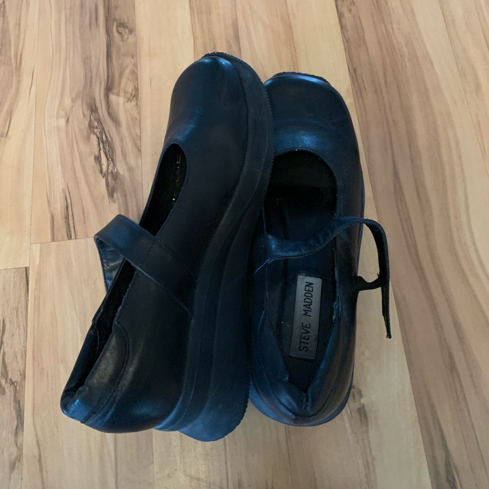 Steve Madden Leather Mary Lane “JOYY” Shoe